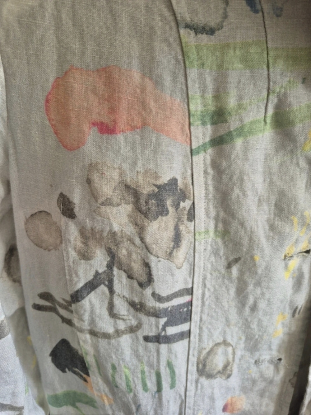 GRIZAS Abstract Long Button-up - Picture 8 of 9